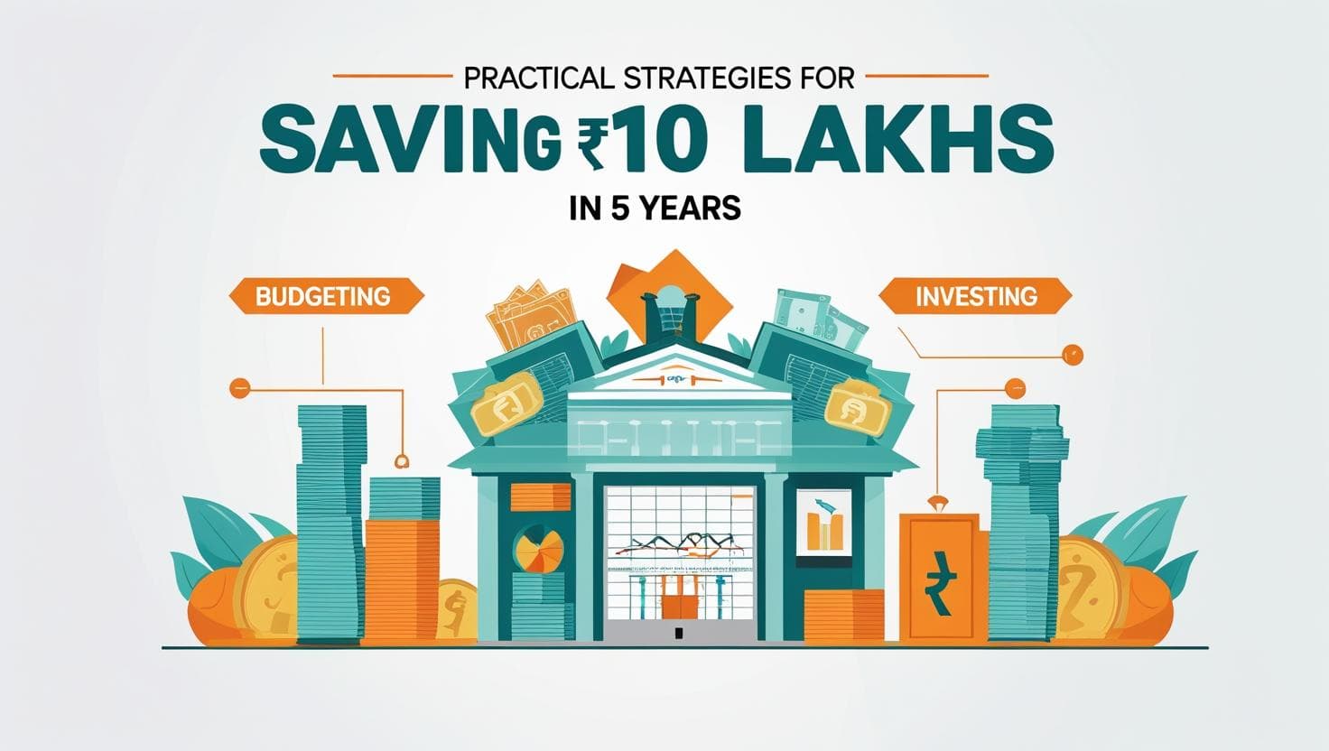 A Realistic Roadmap: How to Save ₹10 Lakhs in 5 Years